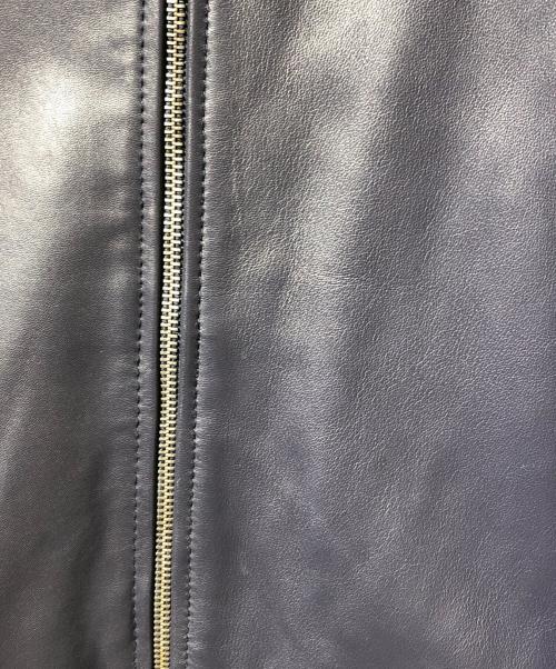 UNITED TOKYO（ユナイテッドトーキョー）UNITED TOKYO (ユナイテッドトーキョー) レザージャケット ネイビー サイズ:2の古着・服飾アイテム