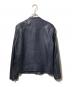 UNITED TOKYO (ユナイテッドトーキョー) レザージャケット ネイビー サイズ:2：7000円