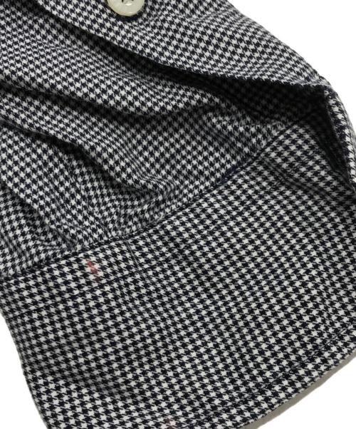 Ralph Lauren POLO GOLF（ラルフローレンポロゴルフ）Ralph Lauren POLO GOLF (ラルフローレンポロゴルフ) 千鳥格子柄チェックシャツ ホワイト×ブラック サイズ:Lの古着・服飾アイテム