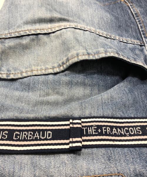 MARITHE+FRANCOIS GIRBAUD（マリテフランソワジルボー）MARITHE+FRANCOIS GIRBAUD (マリテフランソワジルボー) ギミックデニムパンツ インディゴ サイズ:38の古着・服飾アイテム