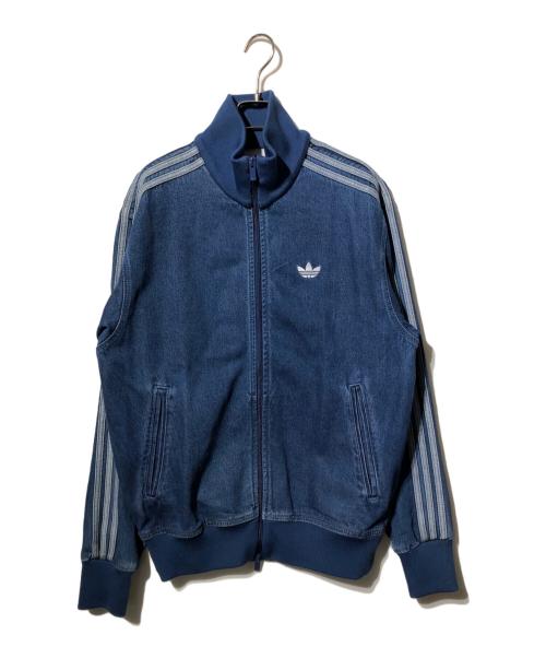 adidas（アディダス）adidas (アディダス) アディカラー デニム ファイヤーバード トラックトップ インディゴ サイズ:Sの古着・服飾アイテム