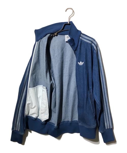adidas（アディダス）adidas (アディダス) アディカラー デニム ファイヤーバード トラックトップ インディゴ サイズ:Sの古着・服飾アイテム