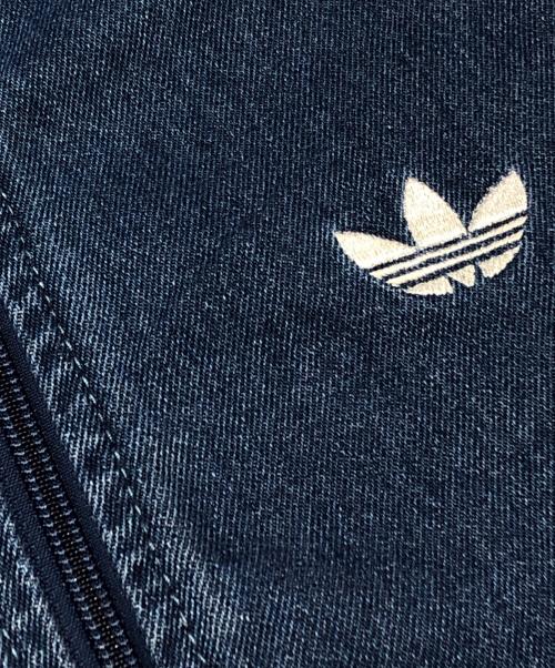adidas（アディダス）adidas (アディダス) アディカラー デニム ファイヤーバード トラックトップ インディゴ サイズ:Sの古着・服飾アイテム