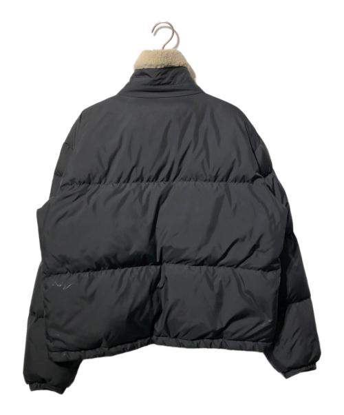 COACH（コーチ）COACH (コーチ) ボアカラーダウンジャケット ブラック サイズ:Ｍの古着・服飾アイテム