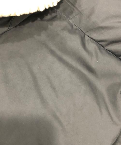 COACH（コーチ）COACH (コーチ) ボアカラーダウンジャケット ブラック サイズ:Ｍの古着・服飾アイテム