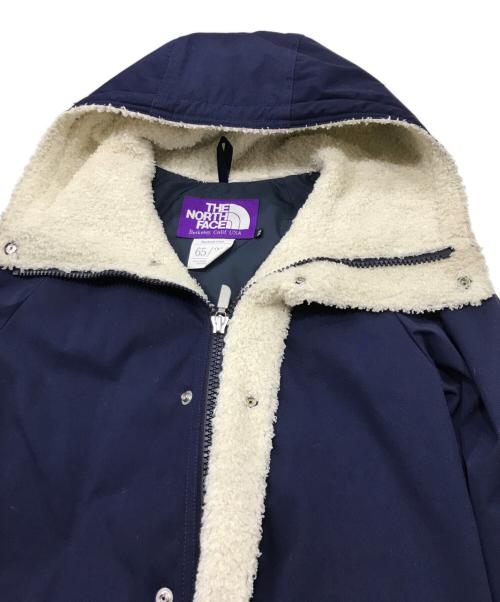 THE NORTHFACE PURPLELABEL（ザ・ノースフェイス パープルレーベル）THE NORTHFACE PURPLELABEL (ザ・ノースフェイス パープルレーベル) フーデッドコート ネイビー サイズ:Sの古着・服飾アイテム