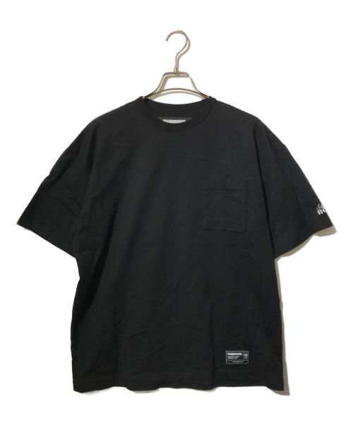 NEIGHBORHOOD（ネイバーフッド）NEIGHBORHOOD (ネイバーフッド) CLASSIC CREWNECK SS/クルーネック半袖カットソー ブラック サイズ:Lの古着・服飾アイテム