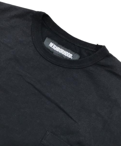 NEIGHBORHOOD（ネイバーフッド）NEIGHBORHOOD (ネイバーフッド) CLASSIC CREWNECK SS/クルーネック半袖カットソー ブラック サイズ:Lの古着・服飾アイテム