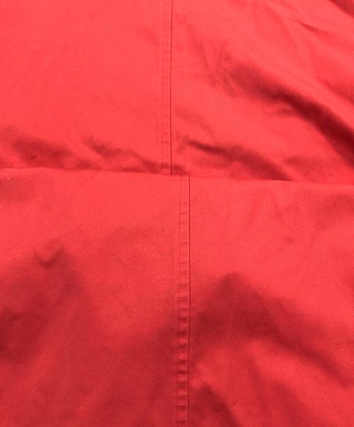 Burberry's（バーバリー）Burberry's (バーバリーズ) 裏ノヴァチェック金釦比翼コート レッド サイズ:9ARの古着・服飾アイテム