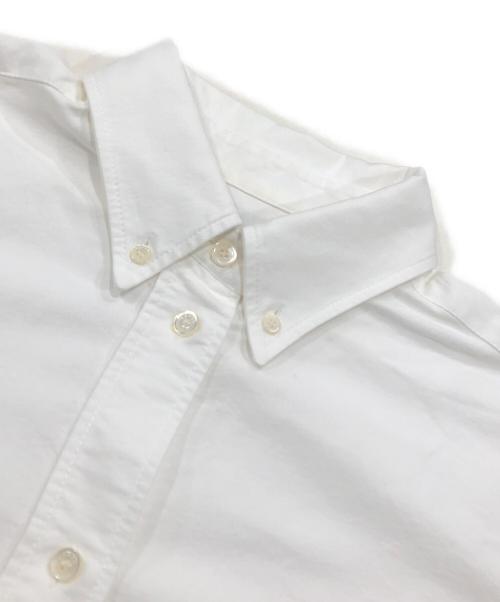 KENZO（ケンゾー）KENZO (ケンゾー) 'Boke Flower' エンブロイダリー フィット シャツ ホワイト サイズ:38の古着・服飾アイテム