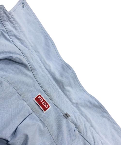 KENZO（ケンゾー）KENZO (ケンゾー) Boke Flower Crest Casual Shirt ブルー サイズ:39の古着・服飾アイテム