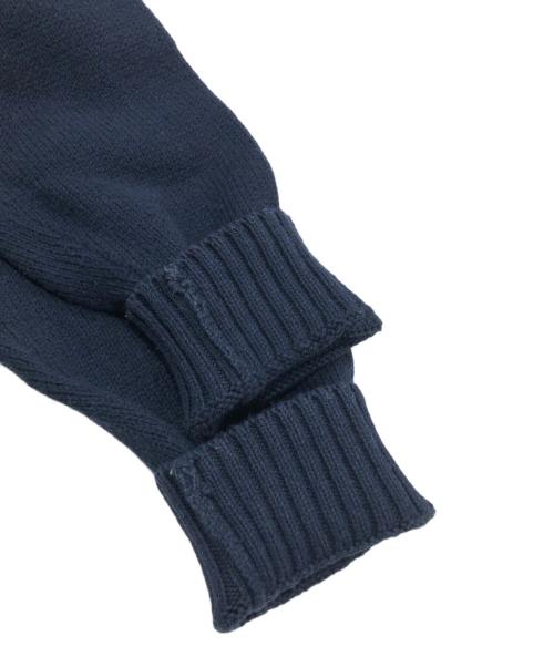 POLO RALPH LAUREN（ポロ・ラルフローレン）POLO RALPH LAUREN (ポロ・ラルフローレン) ポロベアクロップドコットンニット ネイビー サイズ:Sの古着・服飾アイテム
