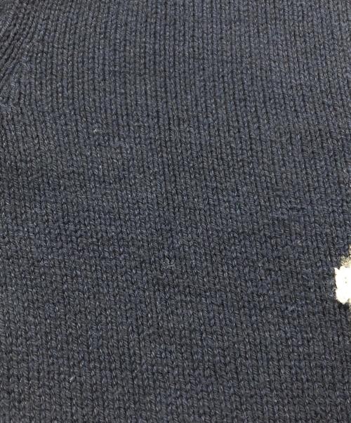 POLO RALPH LAUREN（ポロ・ラルフローレン）POLO RALPH LAUREN (ポロ・ラルフローレン) ポロベアクロップドコットンニット ネイビー サイズ:Sの古着・服飾アイテム