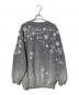 KENZO (ケンゾー) アルパカブレンドビーズフラワーカーディガン グレー サイズ:Ｍ：18000円