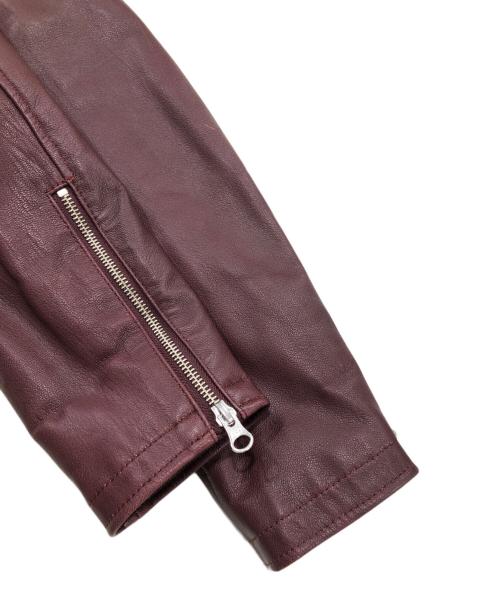 KADOYA（カドヤ）KADOYA (カドヤ) ゴートレザージャケット/EURO CAPP-2 ブラウン サイズ:LLの古着・服飾アイテム