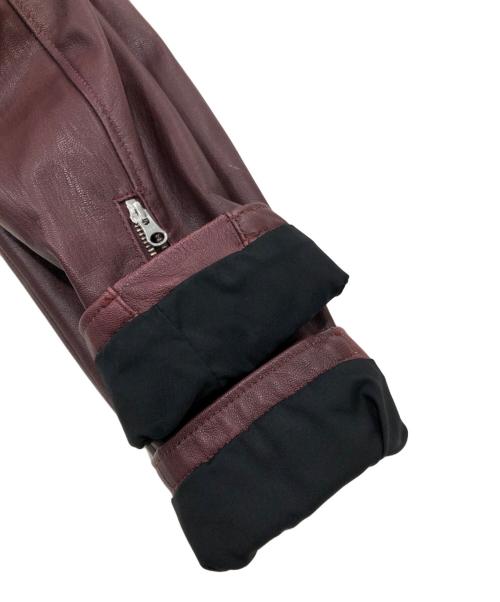 KADOYA（カドヤ）KADOYA (カドヤ) ゴートレザージャケット/EURO CAPP-2 ブラウン サイズ:LLの古着・服飾アイテム