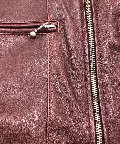 KADOYA（カドヤ）KADOYA (カドヤ) ゴートレザージャケット/EURO CAPP-2 ブラウン サイズ:LLの古着・服飾アイテム