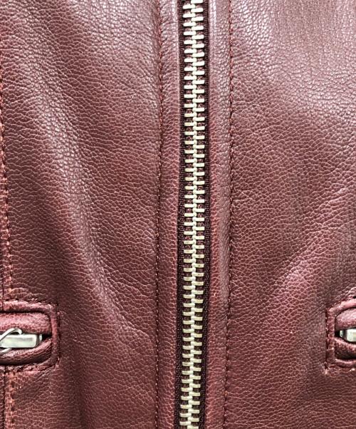 KADOYA（カドヤ）KADOYA (カドヤ) ゴートレザージャケット/EURO CAPP-2 ブラウン サイズ:LLの古着・服飾アイテム