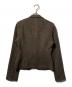 RALPH LAUREN (ラルフローレン) ウールアルパカテーラードジャケット ブラウン サイズ:9：8000円