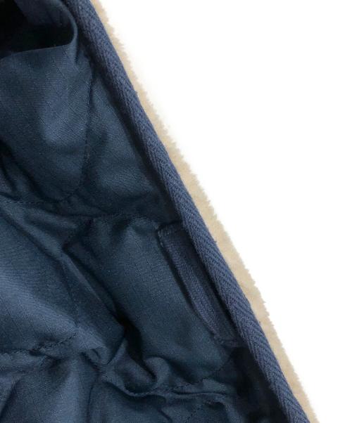 TAION（タイオン）TAION (タイオン) ミリタリー リバーシブル クルーネック ダウンジャケット ネイビー サイズ:Sの古着・服飾アイテム