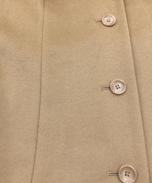 BARNEYS NEWYORK（バーニーズ・ニューヨーク）BARNEYS NEWYORK (バーニーズ・ニューヨーク) カシミヤコート ブラウン サイズ:36の古着・服飾アイテム