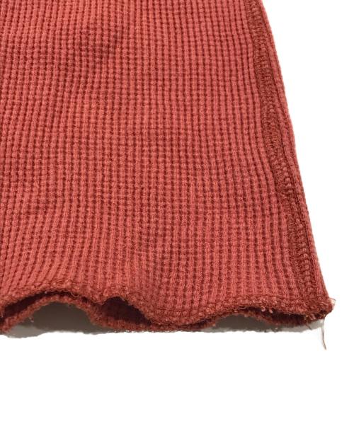 BOOTLEGGERS（ブートレガーズ）BOOTLEGGERS (ブートレガーズ) ワッフル地ロングスリーブカットソー／サーマルカットソー ブラウン サイズ:Sの古着・服飾アイテム