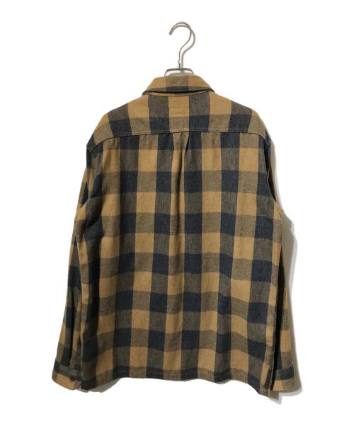 Patagonia（パタゴニア）Patagonia (パタゴニア) ファリアーズシャツ ブラウン×ブラック サイズ:Sの古着・服飾アイテム