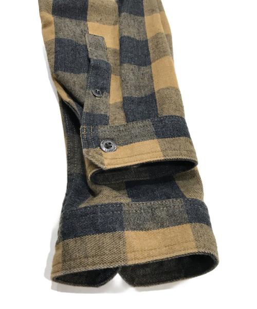 Patagonia（パタゴニア）Patagonia (パタゴニア) ファリアーズシャツ ブラウン×ブラック サイズ:Sの古着・服飾アイテム