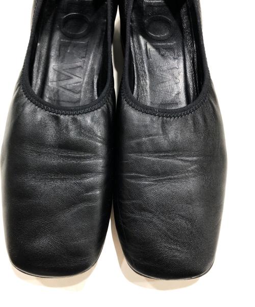 LOEWE（ロエベ）LOEWE (ロエベ) ソフトバレリーナ/フラットシューズ ブラック サイズ:36の古着・服飾アイテム