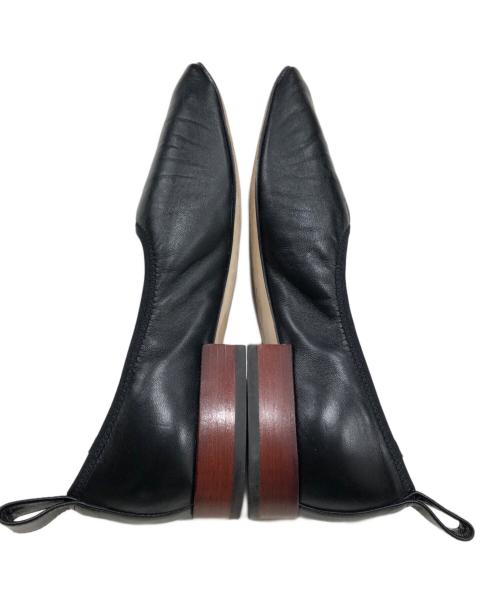 LOEWE（ロエベ）LOEWE (ロエベ) ソフトバレリーナ/フラットシューズ ブラック サイズ:36の古着・服飾アイテム