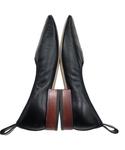 LOEWE（ロエベ）LOEWE (ロエベ) ソフトバレリーナ/フラットシューズ ブラック サイズ:36の古着・服飾アイテム