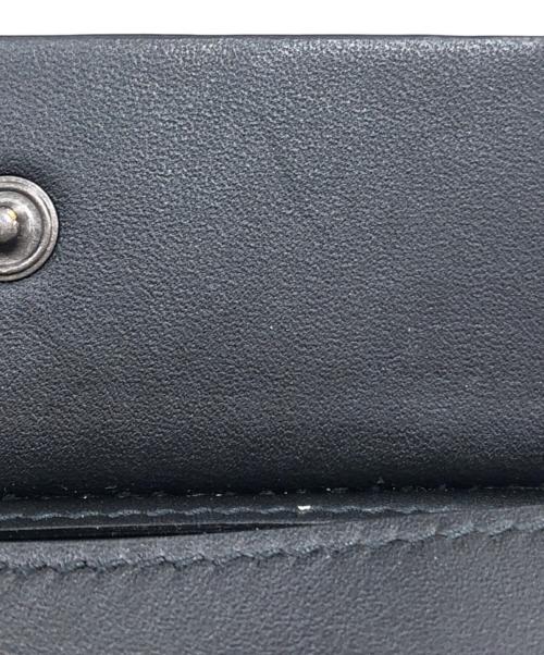 BOTTEGA VENETA（ボッテガベネタ）BOTTEGA VENETA (ボッテガベネタ) イントレチャート コインケース ブラックの古着・服飾アイテム