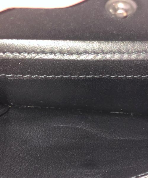 BOTTEGA VENETA（ボッテガベネタ）BOTTEGA VENETA (ボッテガベネタ) イントレチャート コインケース ブラックの古着・服飾アイテム