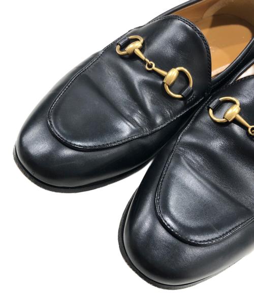 GUCCI（グッチ）GUCCI (グッチ) ヨルダーン ホースビットローファー ブラック サイズ:36の古着・服飾アイテム