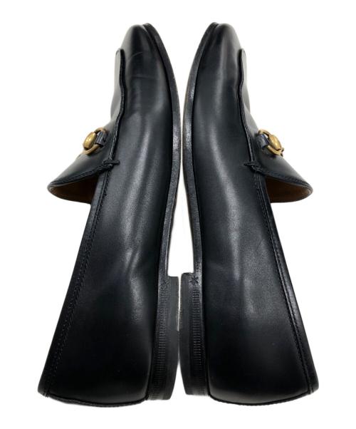 GUCCI（グッチ）GUCCI (グッチ) ヨルダーン ホースビットローファー ブラック サイズ:36の古着・服飾アイテム