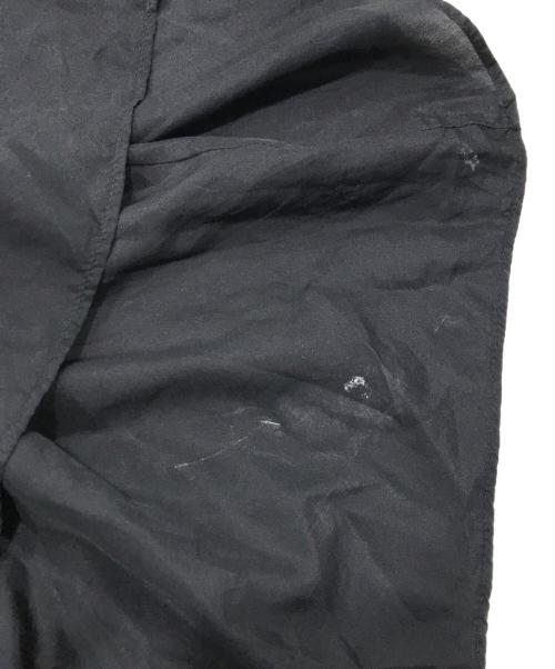 CECILIE BAHNSEN（セシリーバンセン）CECILIE BAHNSEN (セシリーバンセン) シアサッカーカスミミディスカート ブラック サイズ:UK6の古着・服飾アイテム