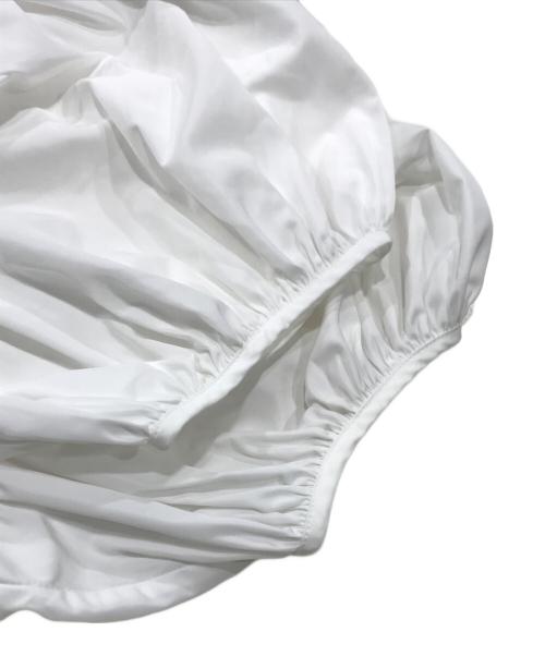 CECILIE BAHNSEN（セシリーバンセン）Cecilie Bahnsen (セシリーバンセン) 'Vega' オープンバックトップス/バックリボンブラウス ホワイト サイズ:UK12の古着・服飾アイテム