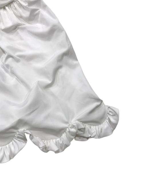 CECILIE BAHNSEN（セシリーバンセン）Cecilie Bahnsen (セシリーバンセン) 'Vega' オープンバックトップス/バックリボンブラウス ホワイト サイズ:UK12の古着・服飾アイテム