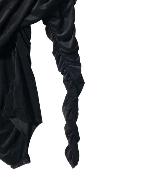 FETICO（フェティコ）FETICO (フェティコ) ベロアボディースーツ ブラック サイズ:2の古着・服飾アイテム
