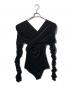 FETICO（フェティコ）の古着「ベロアボディースーツ」｜ブラック