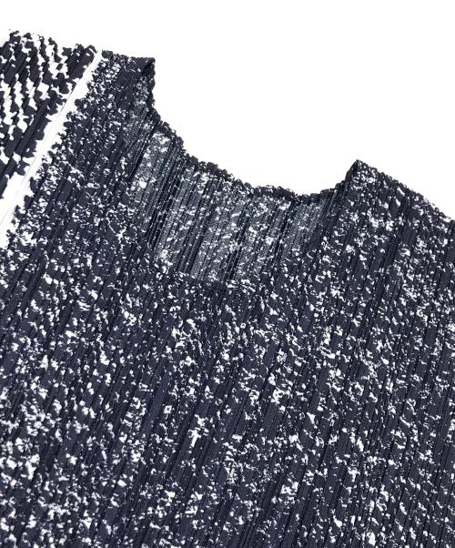 PLEATS PLEASE（プリーツプリーズ）PLEATS PLEASE (プリーツプリーズ) trail denim プリーツワンピース/ノースリーブワンピース マルチカラー サイズ:4の古着・服飾アイテム