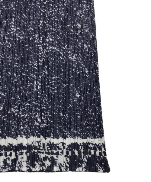 PLEATS PLEASE（プリーツプリーズ）PLEATS PLEASE (プリーツプリーズ) trail denim プリーツワンピース/ノースリーブワンピース マルチカラー サイズ:4の古着・服飾アイテム