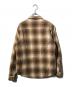 Supreme (シュプリーム) Quilted Shadow Plaid Shirt ブラウン サイズ:S：7000円
