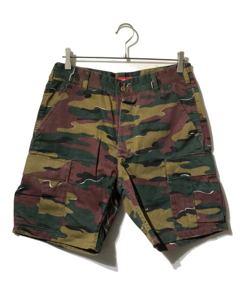 SUPREME（シュプリーム）SUPREME (シュプリーム) Cargo Short/ハーフパンツ ブラウン×カーキ サイズ:76cm (W30)の古着・服飾アイテム