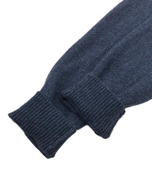 POLO RALPH LAUREN（ポロ・ラルフローレン）POLO RALPH LAUREN (ポロ・ラルフローレン) ジップニット/ハーフジップニット/コットンニット ネイビー サイズ:Mの古着・服飾アイテム