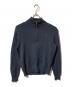 POLO RALPH LAUREN（ポロ・ラルフローレン）の古着「ジップニット/ハーフジップニット/コットンニット」｜ネイビー