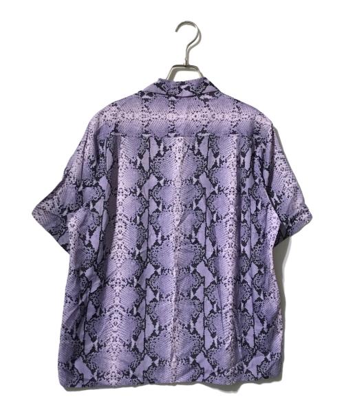 WACKO MARIA（ワコマリア）WACKO MARIA (ワコマリア) 蛇柄アロハシャツ パープル サイズ:XSの古着・服飾アイテム