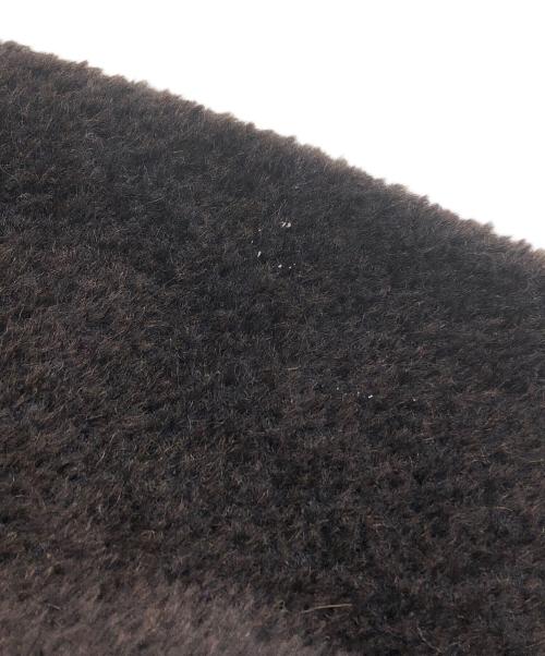 Max Mara Studio（マックスマーラ ストゥディオ）Max Mara Studio (マックスマーラ ストゥディオ) アルパカブレンドファーコート ブラウン サイズ:36の古着・服飾アイテム