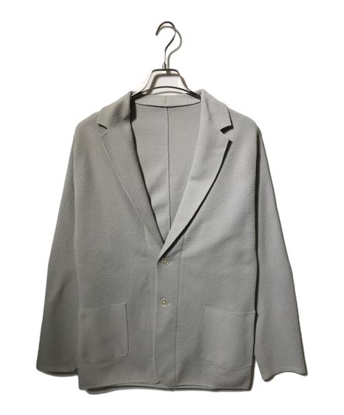 MACKINTOSH PHILOSOPHY（マッキントッシュ フィロソフィー）MACKINTOSH PHILOSOPHY (マッキントッシュ フィロソフィー) トロッターニットジャケット グレー サイズ:40の古着・服飾アイテム