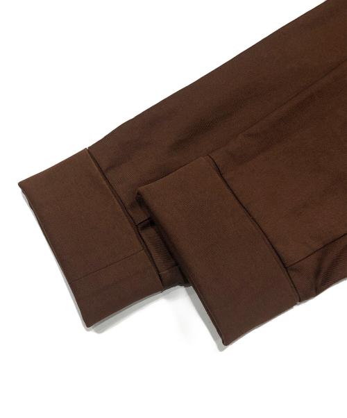 Mame Kurogouchi（マメクロゴウチ）Mame Kurogouchi (マメクロゴウチ) Cotton Jersey Dress ブラウン サイズ:2の古着・服飾アイテム